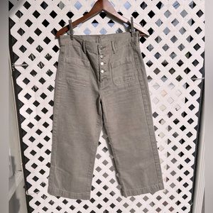 American Eagle Sage/Olive Denim Pants (size 4 short)